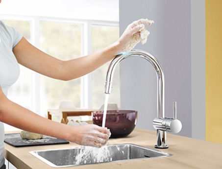 Minta Touch faucet by Grohe