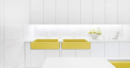 kitchen, trend, color, faucets, sinks,
