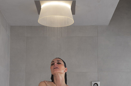 trend, lighting-inspired, shower head, overhead shower, Axor, TOTO USA, Zuchetti.Kos,